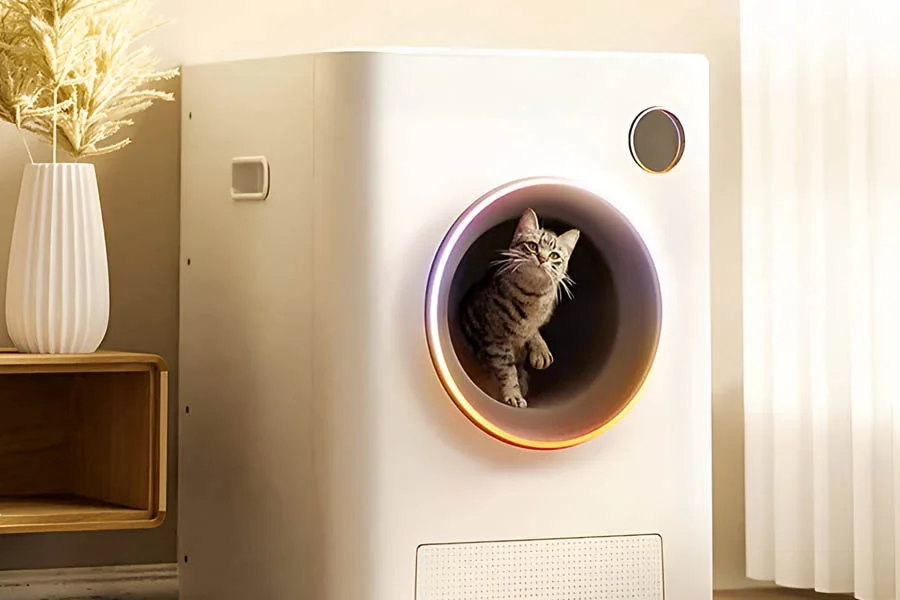 cat litter box that cleans itself