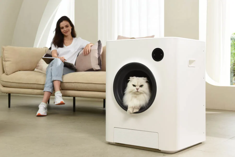 automatic cat litter pan